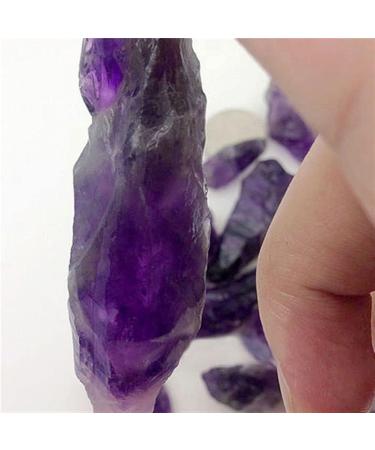 KUYIN Natural Rough Amethyst Quartz Crystals Stones for Reiki Crystalfor Jewerly Making Necklace Wire Wrapping Pendants Ornaments Stone Crystal Reiki - Buy Online on GoSupps.com