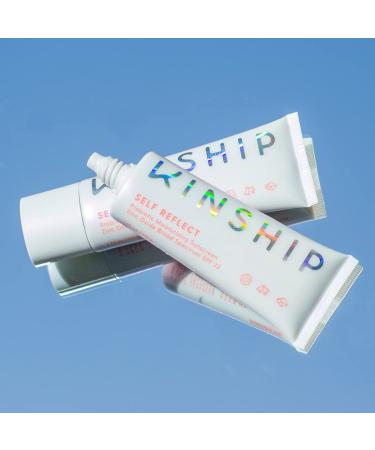 Kinship SPF Besties Bundle: Self Reflect Sport SPF 60 and Self Reflect SPF 32 - Zinc Oxide Mineral Sunscreen for Blemish-Prone Skin - Benzene-Free & Reef-Safe - Buy Online on GoSupps.com