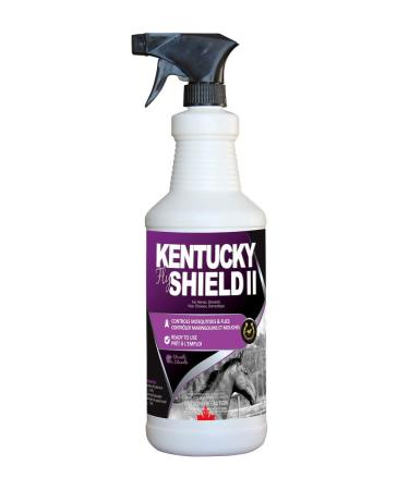 Kentucky Fly Shield Horse Insect Repellent 1L with Spray Head
