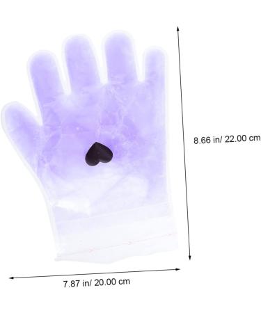 Healeved 1 Pair Lavender Hand Wax Set Paraffin Bath for Hands Paraffin Bath Mitts Spa Moisturizer The Mitten Spa Wax Cover Spa Socks Moisturizing Socks Paraffin Wax Care Hand Mask Purple - Buy Online on GoSupps.com