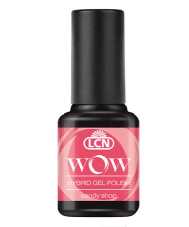 LCN WOW - Hybrid Gel Polish No. 15 candy shop (8ml) (pink) - Gel polish without curing light for up to 10 days of perfectly painted nails