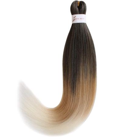 Leeven 8 Packs Pre Stretched Braiding Hair Extension 36 Inch Ombre EZ Braids Crochet Hair for Box Braids Pre Stretched Braiding Hair Extensions /1B27613# 36 Inch (Pack of 8) 1B/27/613# - Buy Online on GoSupps.com