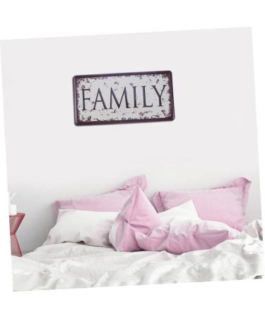 ABOOFAN Vintage Decor Retro Decor Vintage Sign Wall Decor License Plate Decorative Paintings Metal - Buy Online on GoSupps.com