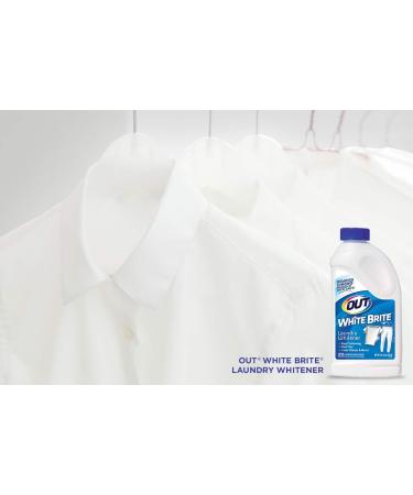 OUT White Brite Laundry Whitener & Multipurpose Rust Stain Remover | Powerful Powder & Spray Gel for Bright Stain-Free Clothes - International Shipping Available - Buy Online on GoSupps.com
