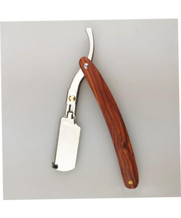 Minkissy Khimar Hijab Razor Hair Braider | Metal Hand Razor for Men | Safe Razor with Mahogany Handle | International Shipping Available - Buy Online on GoSupps.com