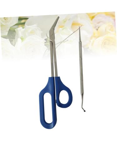 minkissy Pedicure Kit 1 Set Cosmetology kit Grooming kit Manicure kit Pregnant Woman Cosmetic kit 20x5.5cm Silver - Buy Online on GoSupps.com