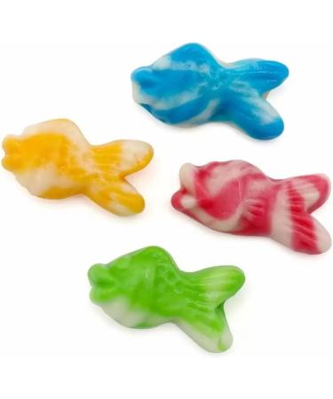 Kingsway Swirly Fish Fruit Flavour Gummy Sweet Candy Buffet Pick n Mix 500g - Buy Online on GoSupps.com