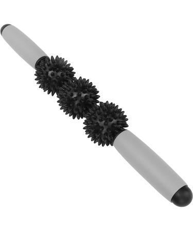 OKAT Body Massage Roller - Multi-Functional Muscle Relief for Stiffness | Comfortable Massage Scooters for Everyday Use in the Office (Black) - Buy Online on GoSupps.com