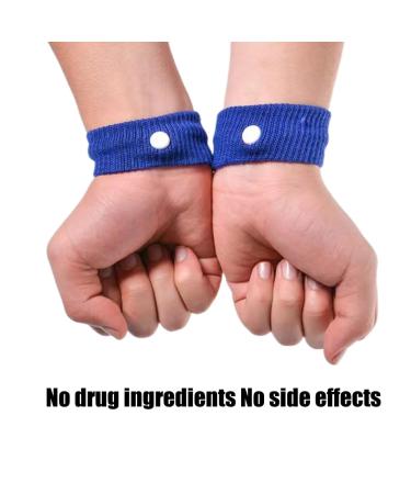 Acupressure Bracelets for Adults & Kids - 4 Pairs Anti-Evil Bands for Pregnancy & Travel Sickness - Buy Online on GoSupps.com