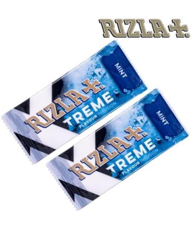 Rizla Fresh Mint Flavour Cards - 25 Count Box for Infusions - Buy Online on GoSupps.com