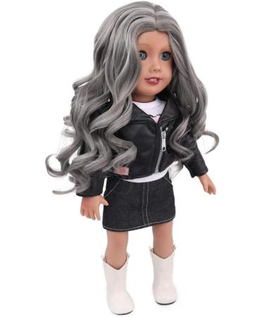 AIDOLLA 18'' American Doll Wigs - Long Curly Braids Hair Replacement for DIY Making - 5 Pack - Buy Online on GoSupps.com