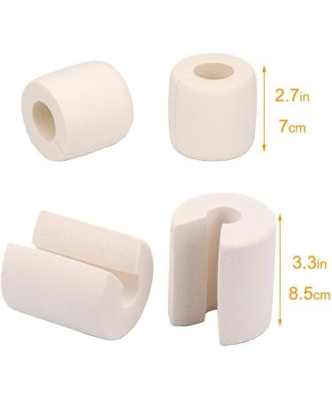 BYETOO 4 Pcs Finger Pinch Guard Baby Proof Foam Door Stopper Protect Child Fingers Prevent Finger Pinch Injuries Slamming Door Child or Pet from Getting Locked in Room 2 x Hardened + 2 x Thickened 2019 Upgrade: 2 x Hardened+2 x Thickened  - Buy Online on GoSupps.com