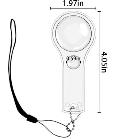 24 Pcs Magnifying Glass for Kids Mini Handheld 10X Plastic Magnifier for Kids Classroom Reading Outdoors Science Observation and Seniors Reading (10X-50mm) - Buy Online on GoSupps.com