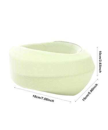 Cervical Neck Brace - Soft Adjustable Cervical Collar Neck Support Brace for Sleeping Soft Foam Wraps Keep Stable for Relief of Cervical Spine Pressure Green - Buy Online on GoSupps.com