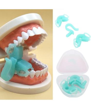 3-Piece Orthodontic Bite Blocks Set | Soft Silicone Tooth Openers & Cheek Holders | Dental Care Tools with Storage Box - Buy Online on GoSupps.com