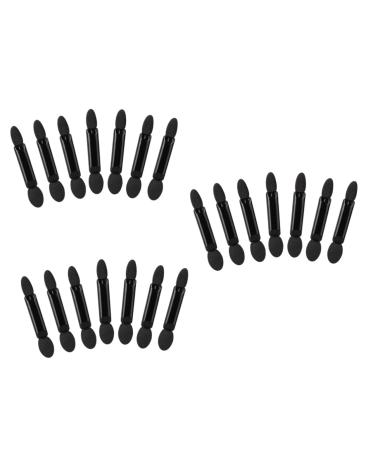NOLITOY 300 Pcs Black Eyeshadow Women Eyeshadow Brush Eye Shadow Sponge Makeup Brush Miss Mx3pcs Blackx3pcs