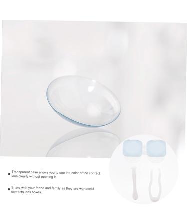 Buy SOLUSTRE 5 Sets Push Glasses Case | Contact Lens Container | Travel-Friendly PP Glasses Frame - Buy Online on GoSupps.com