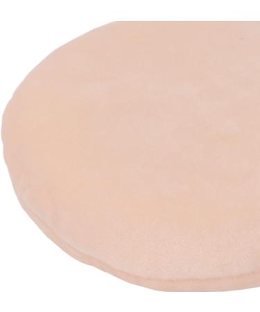 Powder Puff Wet and Dry Washable Soft Swansdown Large Round Loose Powder Puff for Makeup (Skin Color) - Buy Online on GoSupps.com