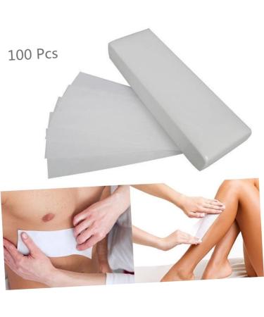 EXCEART 100pi ces Bandes de Cire pour pilation Visage et Corps Papiers Non Tiss s Doux et R sistants - Buy Online on GoSupps.com