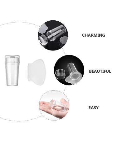 Osaladi 1 Set Silicone Manicure Tools - Transparent Jelly Stamp for Nail Art & DIY Manicure - Buy Online on GoSupps.com
