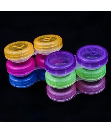 4PCS Portable Mini Contact Lens Travel Holder Storage Soaking Plastic Box Case - Buy Online on GoSupps.com
