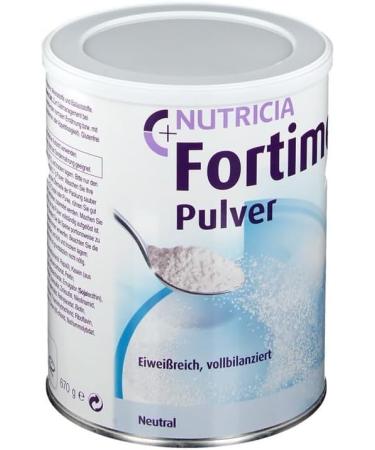 Fortimel Powder Neutral I - High Energy & Protein Supplement | 10g Protein 200 Kcal per Serving | Ideal for Drinks & Dish Enrichment | 670g International Shipping Available - Buy Online on GoSupps.com