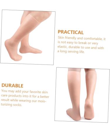 NUSITOU 1pair Exfoliating Moisturizing Socks Moisturizing Repairing Socks Girls High Heels Cracked Heels Moisturizing Socks Dry Heels Socks Skin-friendly Care Socks Women's Socks Sebs - Buy Online on GoSupps.com
