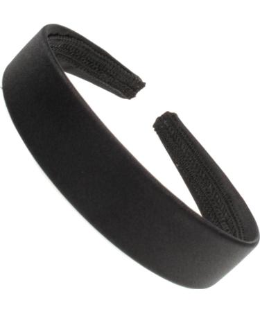 Black Satin 2.5cm Alice Headband for Women & Girls - Glitz4Girlz - Buy Online on GoSupps.com