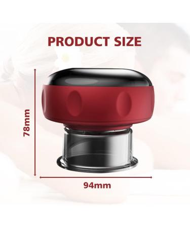 Electrical Cupping Massager Set - 3 in 1 Cupping Therapy with Red Light Heating & 12 Speed Cellulite Massager for International Shipping - Buy Online on GoSupps.com
