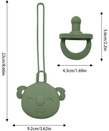Intoximt Pacifier Wrap Holder | Safe Silicone Pacifier Cover Set for Babies | Essential Baby Accessories for Travel Shopping Picnic & Camping - Buy Online on GoSupps.com