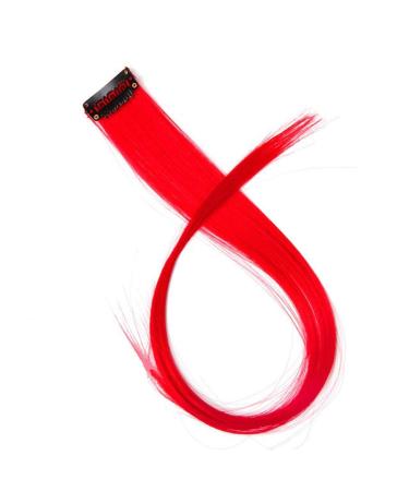 Color Long Straight Synthetic Hair Extension Wavy Pure Clip In 20"fashion Wig 20inches 27