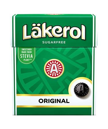 6 Pack of Lakerol /Laekerol Original Menthol Flavor Sugar Free Pastilles ( 6 x 0.88oz)