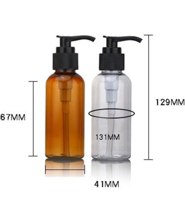 Greenland Amber Bottles - 100/200/300ml Practical Refill for Lotion & Shower Gel | Household Storage | Empty Brown Bottle - Buy Online on GoSupps.com