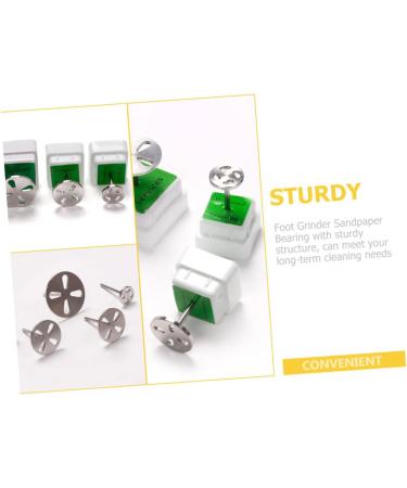 FRCOLOR Foot Bearings Universal Feet Pedicure Tools Nail Tool Bearing Part Sanding Disc Hollow Out - Buy Online on GoSupps.com