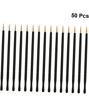 Hemoton 100 Pcs Eyeliner Eye Makeup Tools Eye Liner Brush White Eye Liner - Buy Online on GoSupps.com