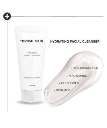 Topical Skin Hydrating Facial Cleanser for All Skin Types Hydrating Formula with Oleosomes Ceramide and Botanicals 3.5 fl oz - Buy Online on GoSupps.com