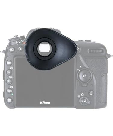 JJC 2 Types Eyecup for Nikon D780 D750 D610 + 360 Rotatable Oval Design - Replaces DK-21/DK-23 Eye Cup - Buy Online on GoSupps.com