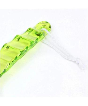 Long Handled Shower Brush - Body Bath Back Brush for Men & Women | Clean Helper Tool (Green) - Buy Online on GoSupps.com