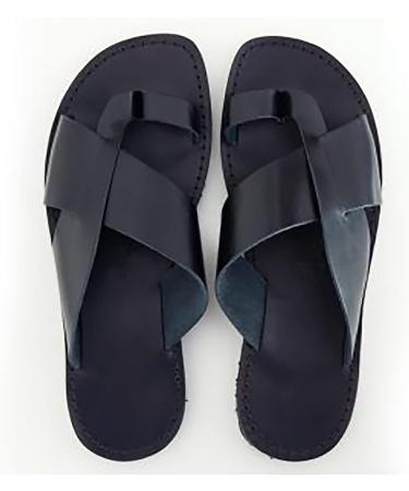 Men's Beach Toe Corrector Sandal: Breathable Bunion Relief Orthopedic Slippers for Plantar Fasciitis - Black, 27.5cm - Buy Online on GoSupps.com