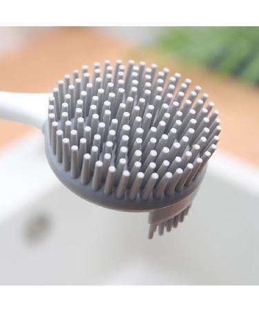 Facesunny Dish Brush Dish Scrubber Pan Brush with Bamboo Handle Dishwashing and Cleaning Double Pan Brush and Cup Brush - Buy Online on GoSupps.com