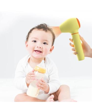 Cordless Hair Dryer Wireless Hair Dryer 3 Modes Hot & Cold Air Butt Blow Dryer for Diaper Rash Prevention Suits Thin Hair Better