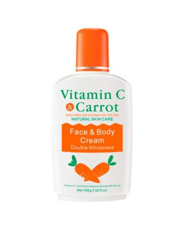 Moisturizing Face And Body Cream (VITAMIN C & CARROT)