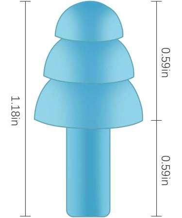 Umorismo 30 Pair Hearing Protection Earplugs Set - Silicone Earplugs for Sleep Swimming & Noise Reduction | International Shipping Available - Buy Online on GoSupps.com
