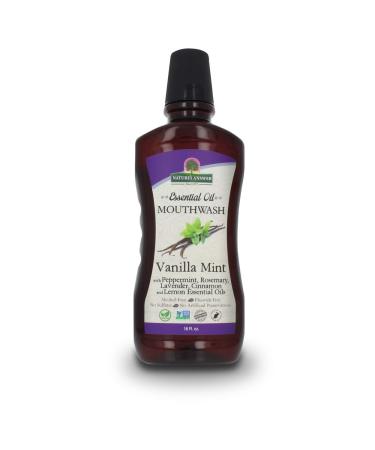 Nature's Answer Essential Oil Mouthwash Vanilla Mint 16 fl oz