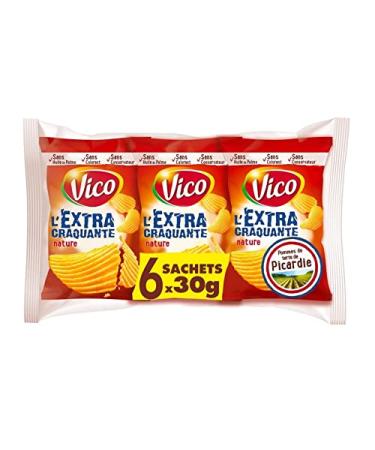 VICO - Extra Salty Chips 180G - Pack of 4 - Free Shipping