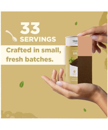  TREESARA TREESARA Organic Brahmi Powder 100% Natural Organic Brahmi (Bacopa) Monnieri Powder Non GMO No added Preservatives Superfood For Healthy Hair 3.5 Ounce - Buy Online on GoSupps.com