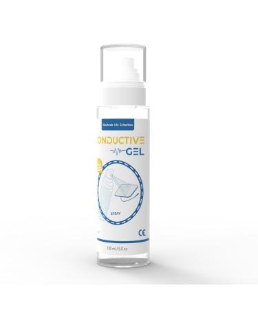 Conductive Gel for TENS Unit Pads Adhesive Gel Extend The Life of Your Electrode Replacement Pads for TENS/EMS Units Muscle Stimulator (150 ML/5 OZ)