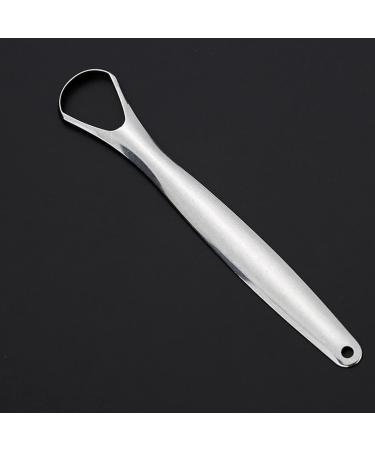 Stainless Steel Tongue Cleaner Kit - 2-Piece Oral Care Set for Fresh Breath | Durable Metal Etui - Buy Online on GoSupps.com