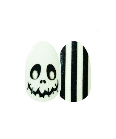 Color Street: Boo Crew (Halloween Glo in the Dark faces and stripes)
