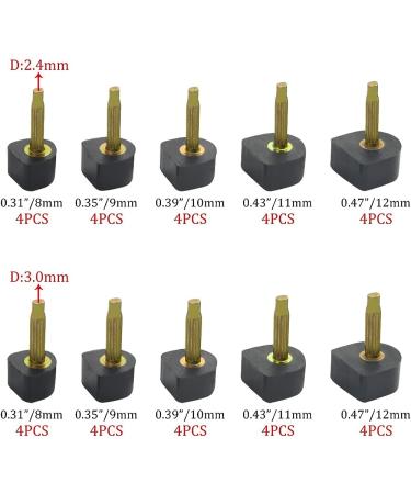 XINGYHENG High Heel Shoe Repair Kit - 20 Pairs Replacement Tips in 5 Sizes with Stiletto Heel Pliers - Buy Online on GoSupps.com